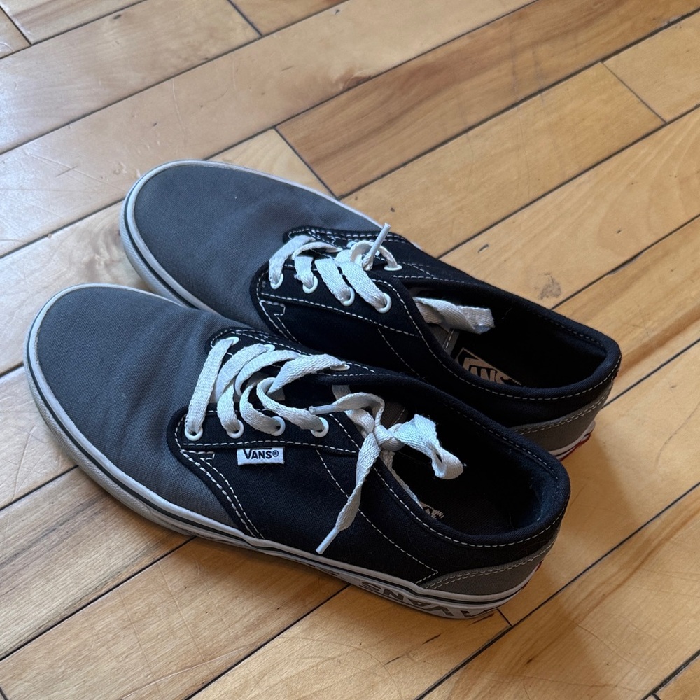 Vans Black and Gray Kid’s Shoes